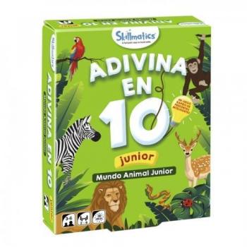 Skillmatics Juego de Mesa Adivina en 10 Mundo Animal Junior
