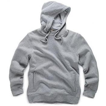Sudadera con capucha Worker Scruffs T54074, color gris, talla S