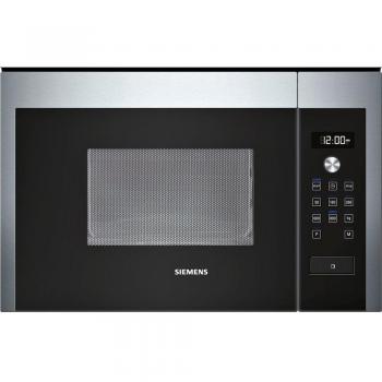 Siemens HF15M564 - Microondas de Acero Inoxidable, 1270W, Negro con Dimensiones 59.4 cm x 31.9 cm x 38.2 cm