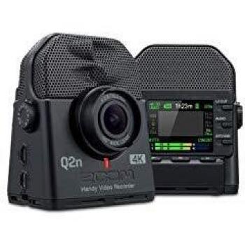 Zoom Q2n-4K Grabador de Video y Audio con Pantalla LCD a Color