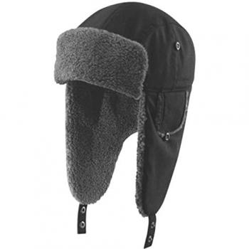 Gorro Trapper Carhartt Negro Unisex Medium-Large