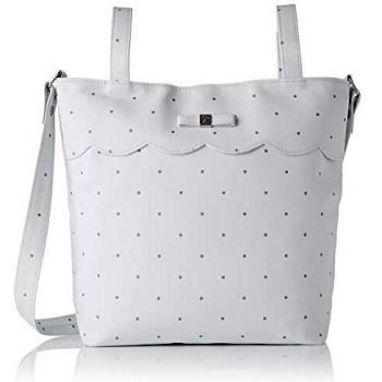 Bolso Panadera Chelsea Azul con Manijas Pasito a Pasito