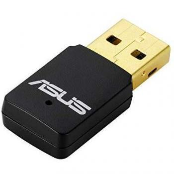 ASUS USB-N13 - Adaptador USB inalámbrico N300, WPS, Multi OS