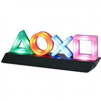 Paladone- Lámpara Playstation Icons con 3 Modos de luz - lámpara que reacciona al ritmo de la música