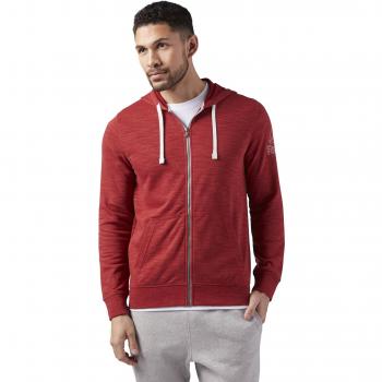 Reebok El Marble Group Fz Chaqueta, Hombre, Rojo