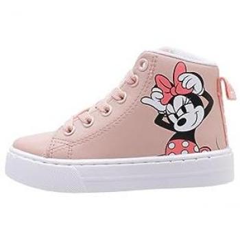 Botas Deportivas Infantiles Minnie Mouse Rosa con Suela de PVC