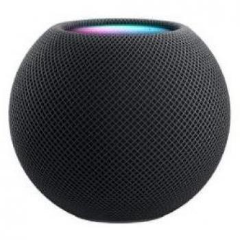 Altavoz inteligente Apple HomePod Mini Midnight - Compacto, sonido envolvente de 360 grados, asistente virtual Siri integrado, conectividad Wi-Fi y Bluetooth, control por voz, diseño elegante en color midnight