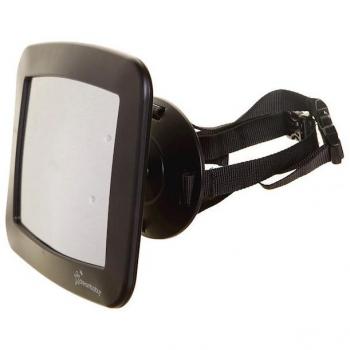 Espejo retrovisor ajustable grande para automóvil - Dreambaby - 20 x 24 cm - negro