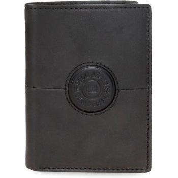 Cartera de hombre Pepe Jeans Cracker vertical con monedero en negro