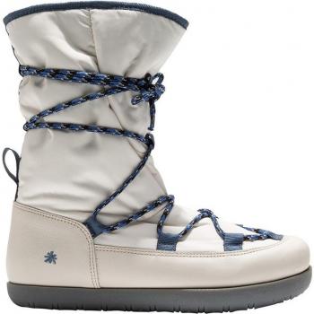 Botas de mujer de piel con cierre de cordones