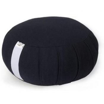 Tierra Zen Cojín de meditación, Algodón, Negro, 1 Unidad