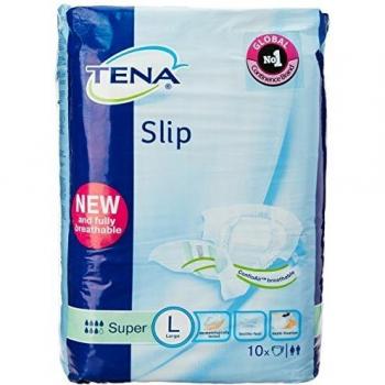 Slip Super 10 pañales talla L L