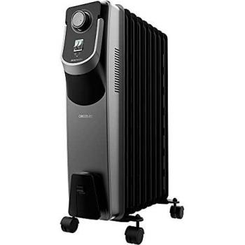 Cecotec Ready Warm 9000 Space 360º Black Radiador de Aceite 9 Módulos 2000W Negro