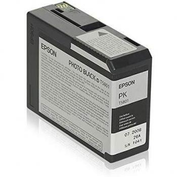 Epson Pro Photo Black Ink Cartridge T5801 - 80ml