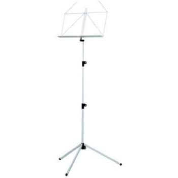 K&M 100/1 White Sheet Music Stand