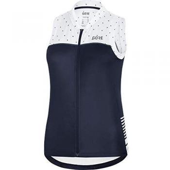 GORE WEAR Mujer C5 Maillot sin Mangas, Azul Orbital/Blanco, 40