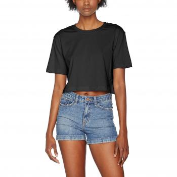 Urban Classics Women's Short Oversized T-Shirt - Black - XS to XL