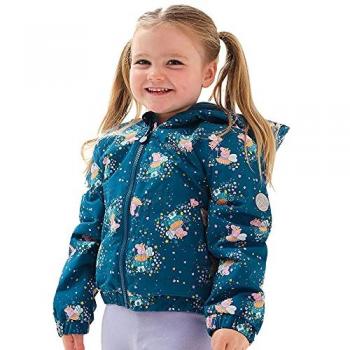 Regatta Peppa Pig Kids Waterproof Jacket with Thermoguard and Hood