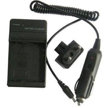 2 en 1 Cargador de Batería Cámara Digital para JVC V408/ V416/ V428