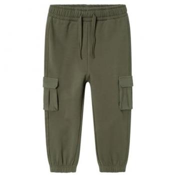 Pantalón Deportivo Largo para Niños Nmmneil Bering Sea en Color Verde