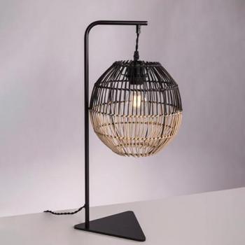 Lámpara de Mesa Granada Verde con Diseño Elegante [SKD-T1021]