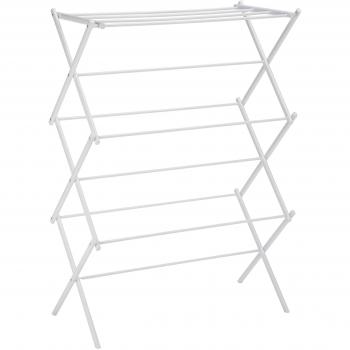 Amazon Basics - Tendedero plegable, color blanco