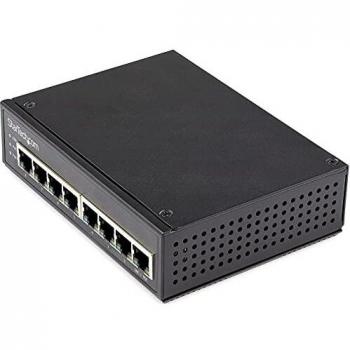 StarTech.com INDUSTRIAL 8 PORT GIGABIT POE+ SWITCH 30W POWER OVER ETHERNET