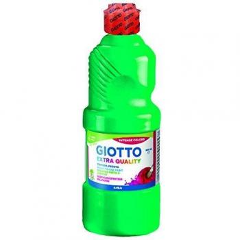 Tempera Pronta Giotto Extra Calidad 500ml Verde Esmeralda