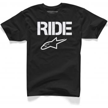 Alpinestars – Ride Solid tee, Camisa Hombre, Hombre, 1025-72007, Blanco y Negro, X-Large