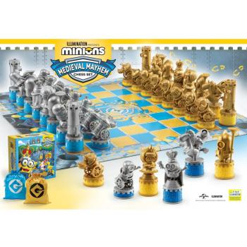 Ajedrez Los Minions Set Medieval Mayhem