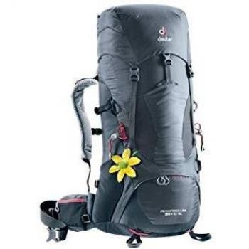 Deuter Aircontact Lite 35 + 10 SL Mochila, Unisex Adulto, Negro