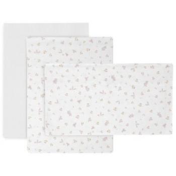 Juego de sábanas para cuna Cambrass Plumeti