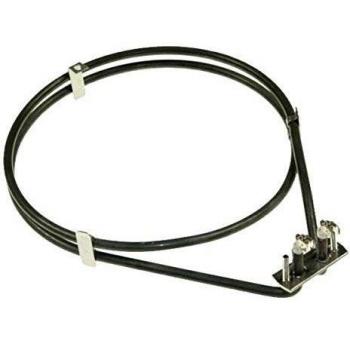 Resistencia calefactora circular de 2400W para horno con flanco estrecho, modelo 499003