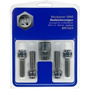 Tornillos antirrobo MCGARD BR1023 con embase esférica para ruedas