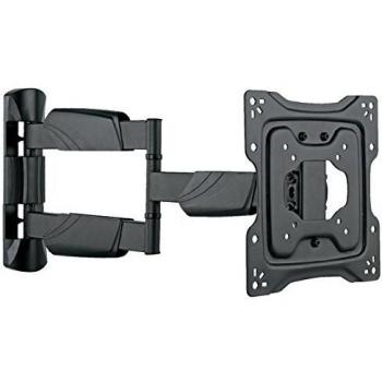 Soporte de TV Munari SP 712 para Pantallas de hasta 42 (106,7 cm) - Negro, Capacidad Max. 35 Kg, Orientable y Tipo Muro