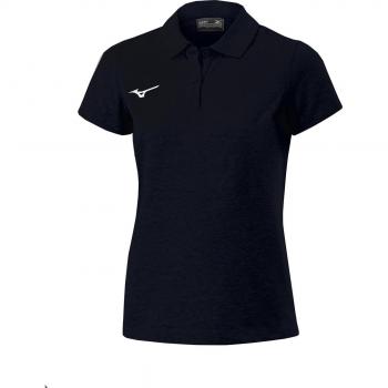 Mizuno Shizuoka Women's Short Sleeve Polo Shirt Black
