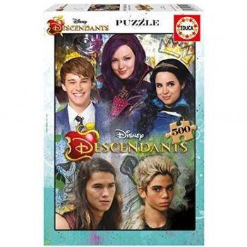Puzzles Educa - Rompecabezas, diseño Los Descendientes, 500 Piezas