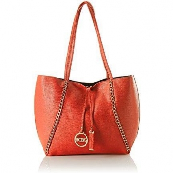 BCBG Max Azria Bolso asa al hombro  Coral / Negro