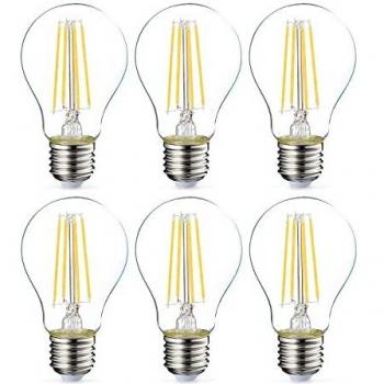 Amazon Basics - Bombilla LED E27 Edison, de 7 W
