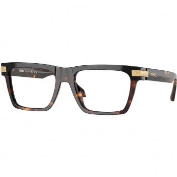 Versace VE3354 5466 Men's Eyeglasses Tortoiseshell Size 53 - Blue Light Block Available