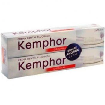 Dentífrico Kemphor Original Pack Ahorro Duplo 2x75 ml
