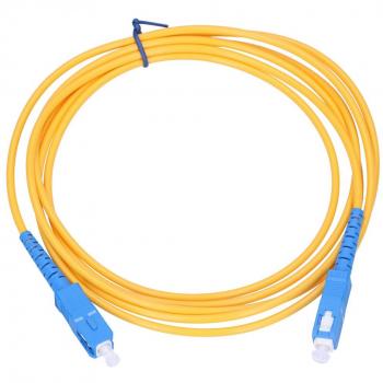 Patchcord de fibra óptica Monomodo SC/UPC-SC/UPC 10m G.657.A1 Amarillo