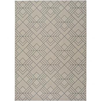 Alfombra Silvana 48731 de Atticgo y UNIVERSAL XXI, diseño moderno, material suave, fácil de limpiar, antideslizante, disponible en varios tamaños y colores