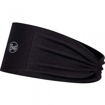 Buff Coolnet UV Tapered Headband Solid Black