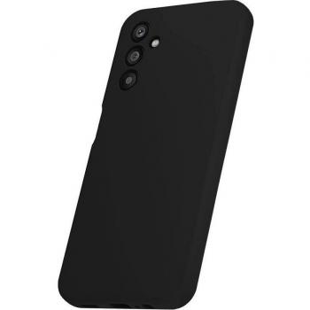 Funda Flexible 4Smarts Cupertino con Bordes Elevados 3D Negra para Samsung A14