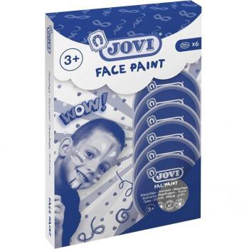 JOVI Face Paint Estuche 6 Botes 8 ml Plata