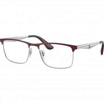 Ray-Ban RX6516M F090 Armazones para Hombre Rojas 55 Lentes Recetadas