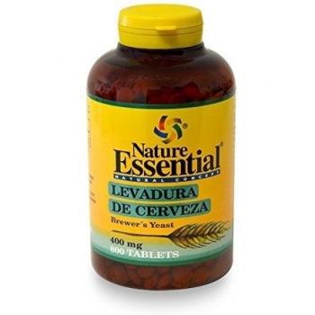 Nature Essential Levadura de Cerveza 400 mg Vitamina B Ayuda a Fortalecer U? Piel y Cabello - 800 Comprimidos, Pack 3 unidades