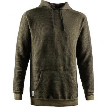 Sudadera unisex Lurbel Rakiura para trail running, características: tejido técnico, transpirable, ligero, con capucha y bolsillo frontal