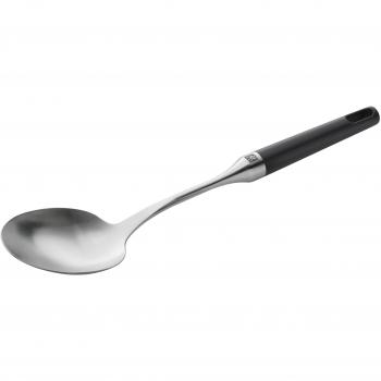 Zwilling Twin Pure Black - Cuchara Servir, Acero Inoxidable con Mango en Acero, 355 milímetros